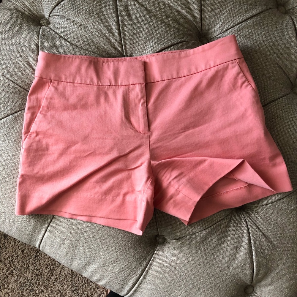 Pink Loft chino shorts
